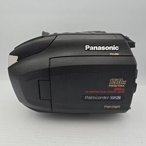 Panasonic PV-L659D VHS-C Palmsight Camcorder Tested And Working